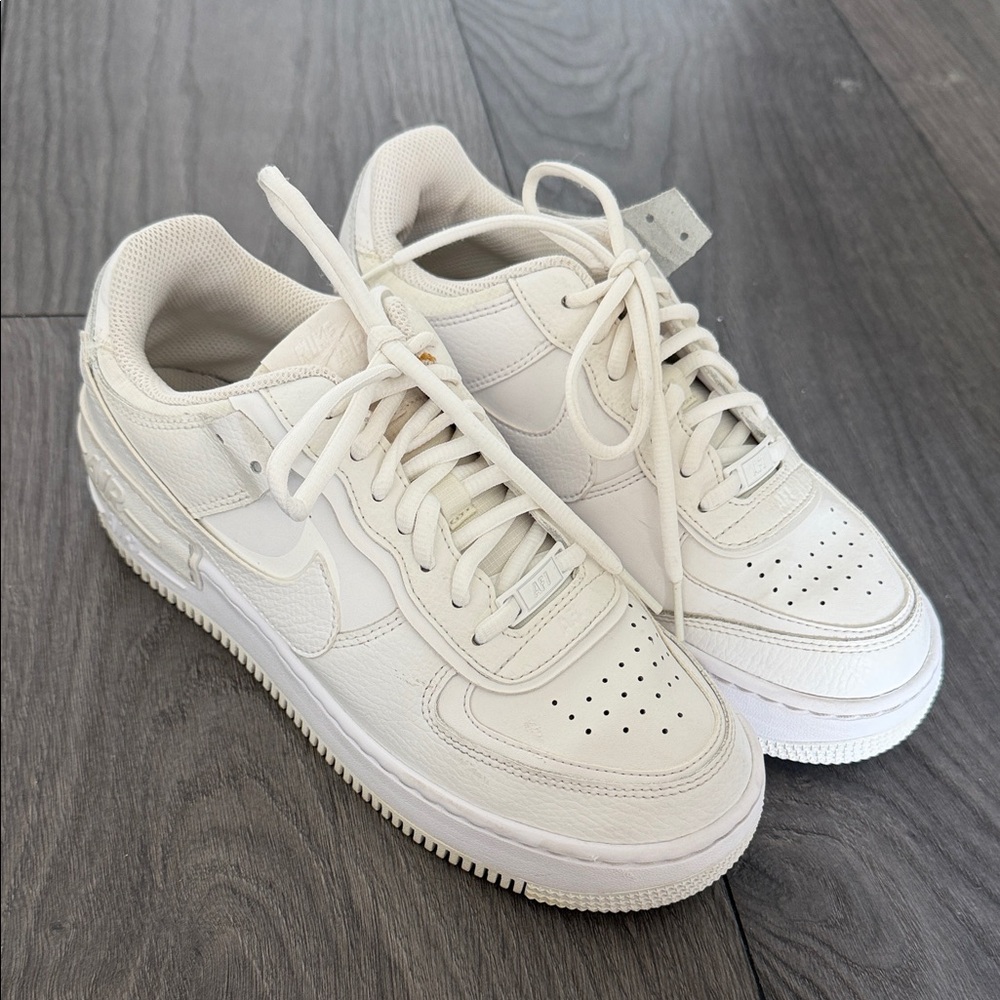 Nike Air Force 1 Shadow Triple White Women's Sneaker 8
